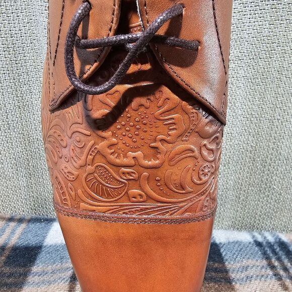 Stacy Adams Madison 2 Cognac Oxfords - Picture 7 of 13
